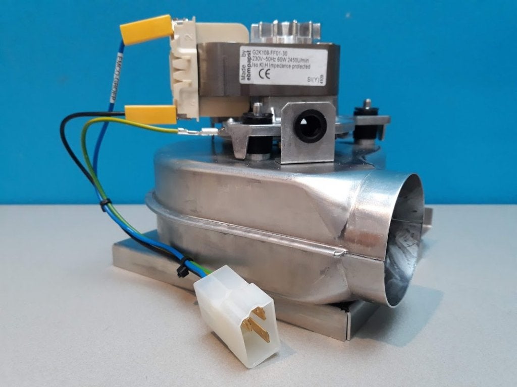Ventilator Intergas H-VRT/(W) (Ebmpapst) G2K108-FF01-30, Doe-het-zelf en Verbouw, Verwarming en Radiatoren, Niet ingevuld, Cv-ketel of Combi-ketel