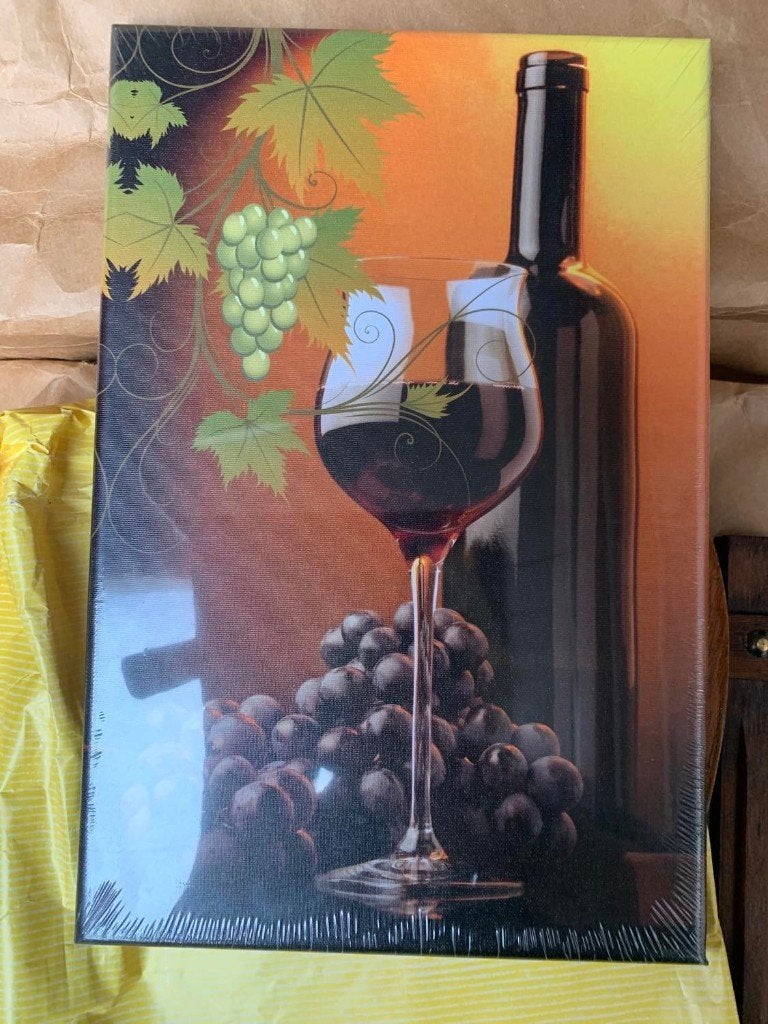 Wijn canvas (nieuw), Ophalen of Verzenden, Nieuw, Frankrijk, Overige typen