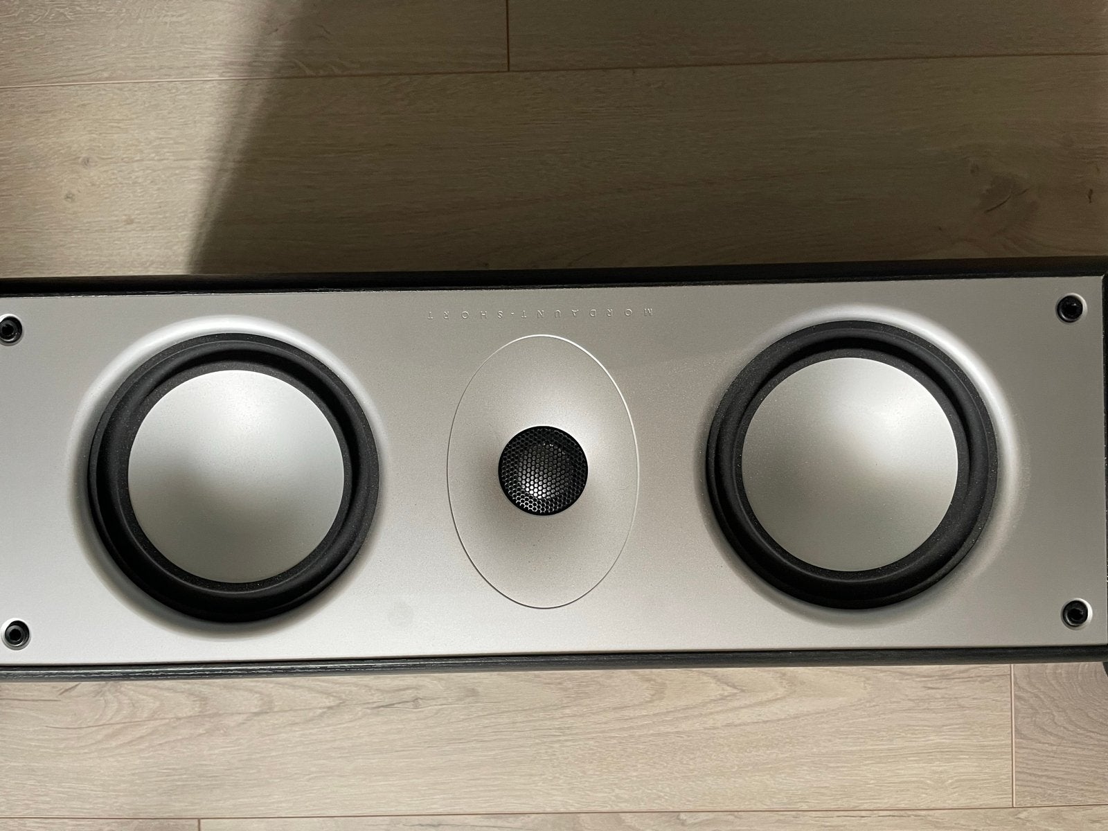 Mordaunt Short MS905C Center Speaker, Gebruikt, Ophalen of Verzenden, Geschikt voor surround/home cinema, Center speaker