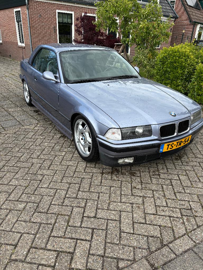 BMW 3-Serie 2.5 I 325 Cabriolet AUT E2 1993 Blauw, Achterwielaandrijving, Blauw, Bedrijf, 3-Serie