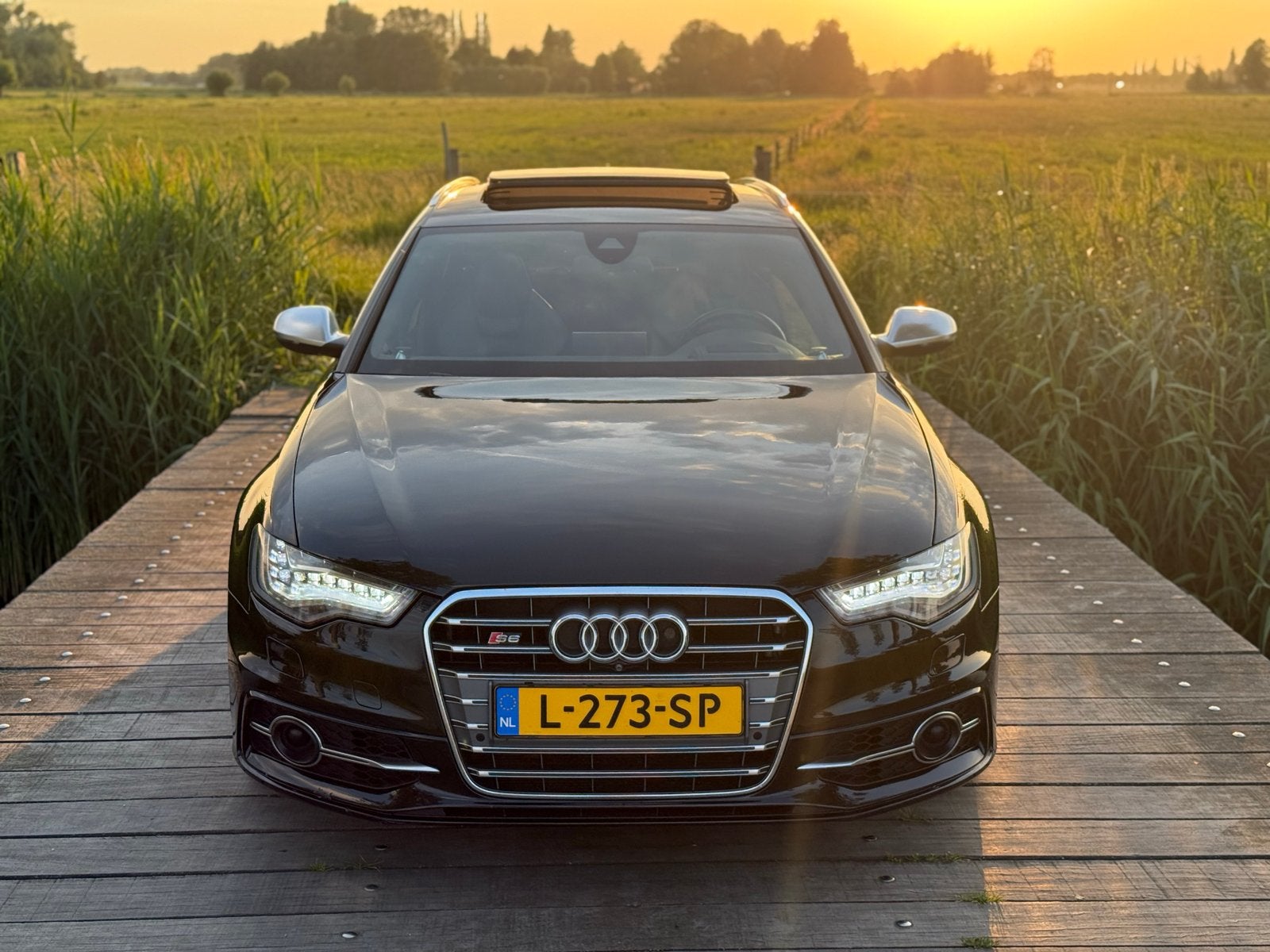 Foto 2 van Audi S6 420pk Quattro S Tronic 2012 Zwart