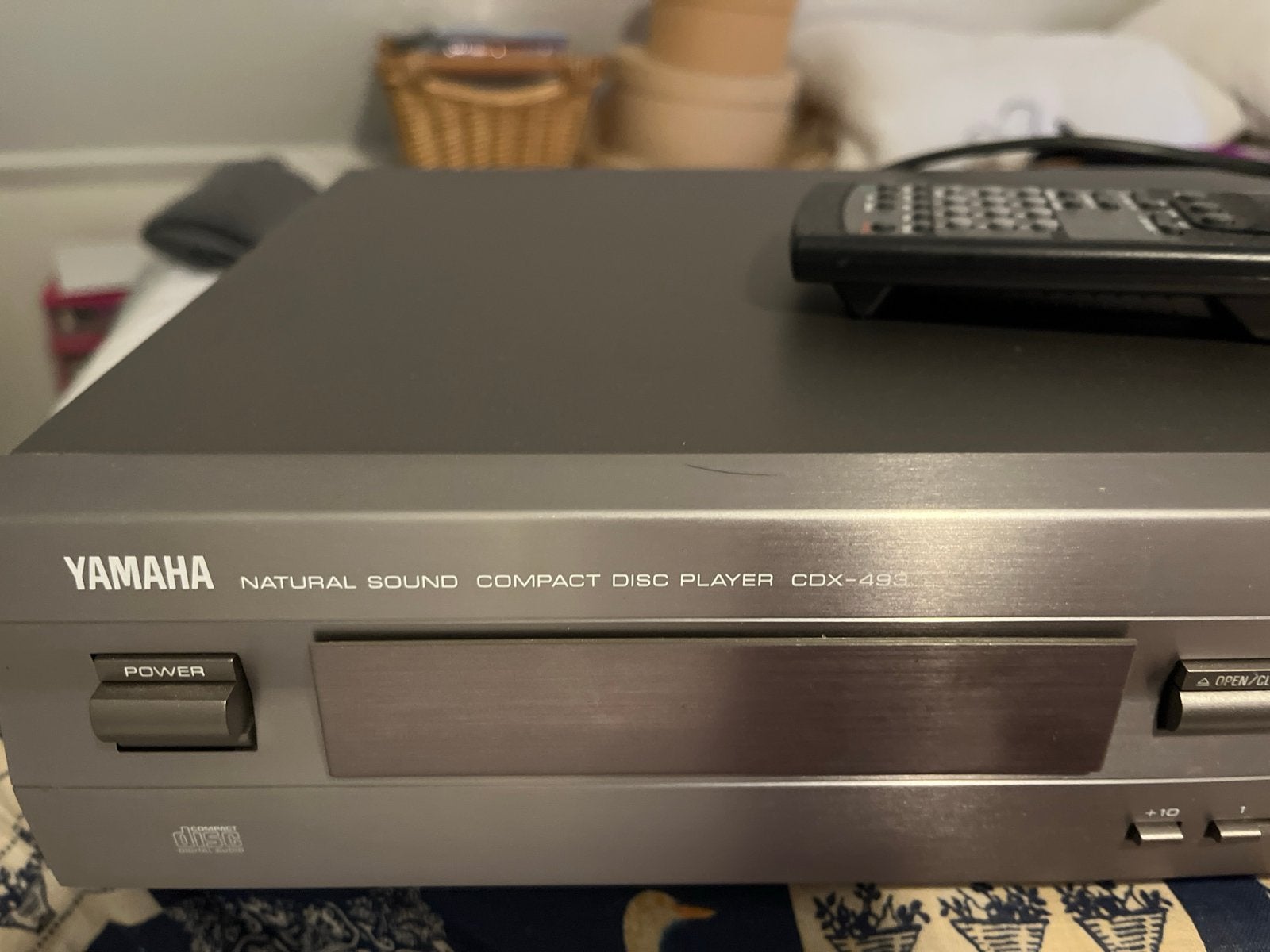 Yamaha CDX-493 CD-speler met afstandsbediening, Ophalen, Gebruikt, Overige merken