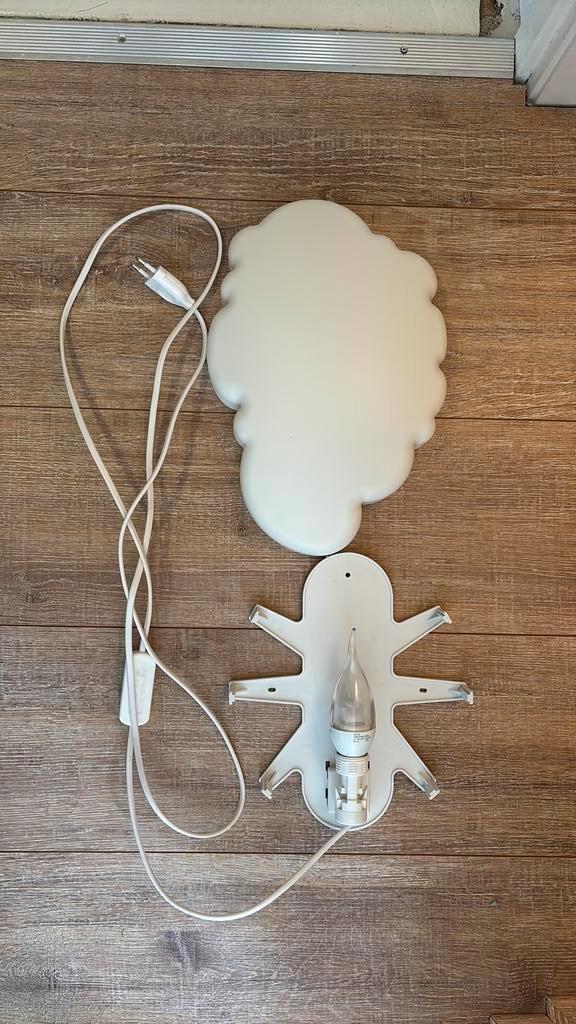 Kinder wandlampje wolk, Huis en Inrichting, Lampen | Wandlampen, Ophalen of Verzenden, Zo goed als nieuw
