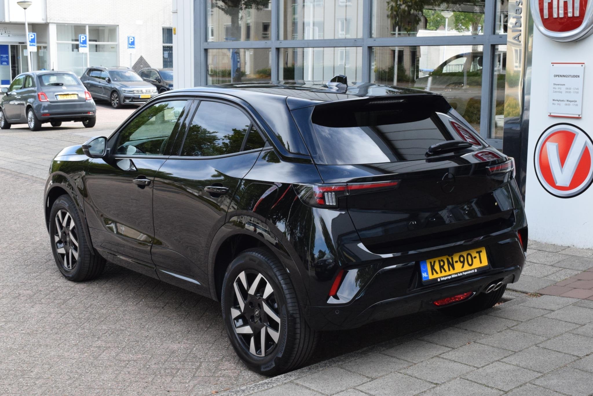 Opel Mokka 1.2 Turbo GS|360 Camera|Carplay|Stoelverwarming, Auto's, Stof, Gebruikt, Euro 6, 1199 cc