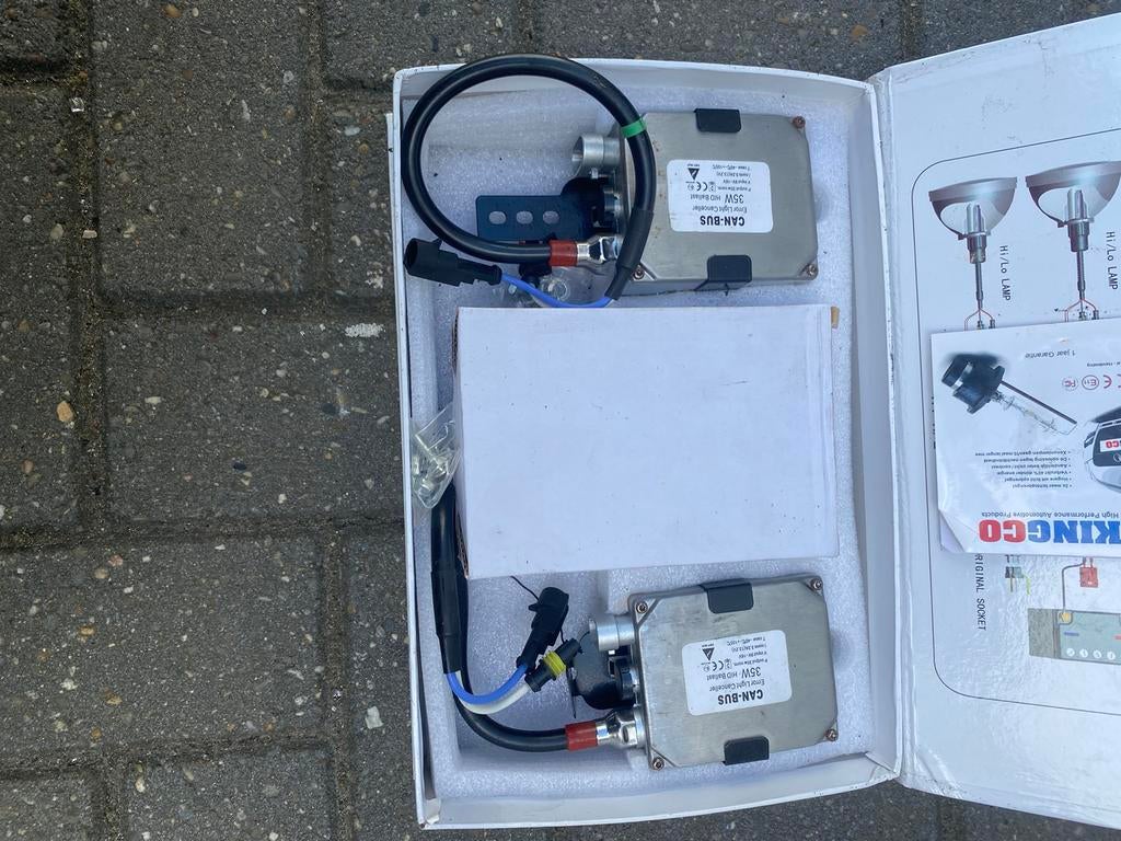 Xenon verlichting h7 6000k auto universeel, Ophalen of Verzenden, Zo goed als nieuw