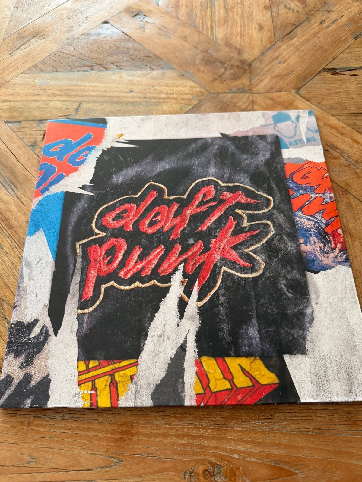 Daft Punk - Homework 'Remixes' (LP Vinyl), Cd's en Dvd's, Vinyl | Dance en House, Gebruikt, Dance, LP, Reissue, 12 inch, Ophalen of Verzenden