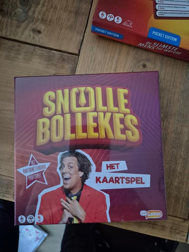 Snollebollekes Het Kaartspel - Nieuw in verpakking, Vijf spelers of meer, Ophalen of Verzenden, Nieuw, Just Games