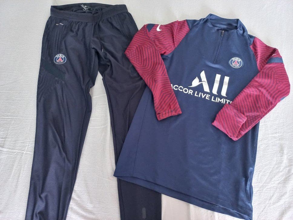 Nike trainingspak paris saint germain psg, Maat 38/40 (M), Zwart, Overige typen, Ophalen of Verzenden