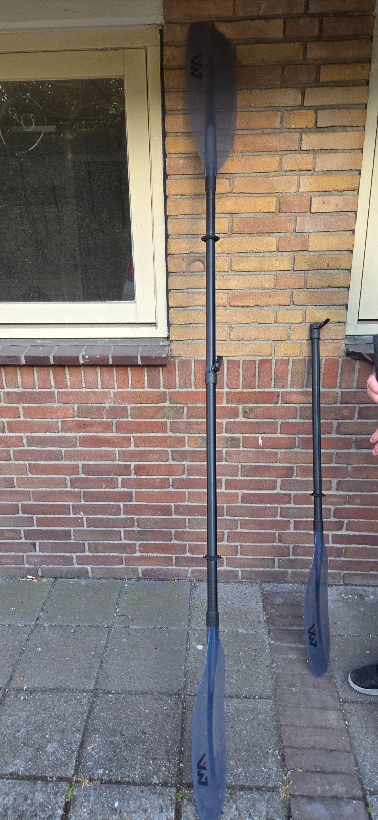 Kajakpeddels - Dubbelbladig, deelbaar en verstelbaar, Watersport en Boten, Peddels, Ophalen, Gebruikt, Dubbelbladige peddel