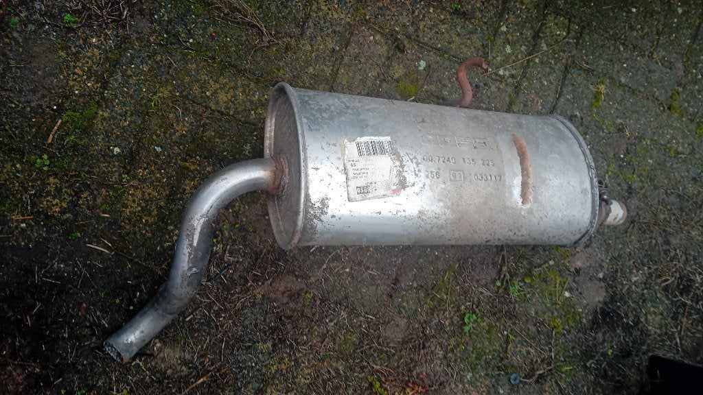 Eind demper peugeot uitlaat, Ophalen, Gebruikt, Peugeot