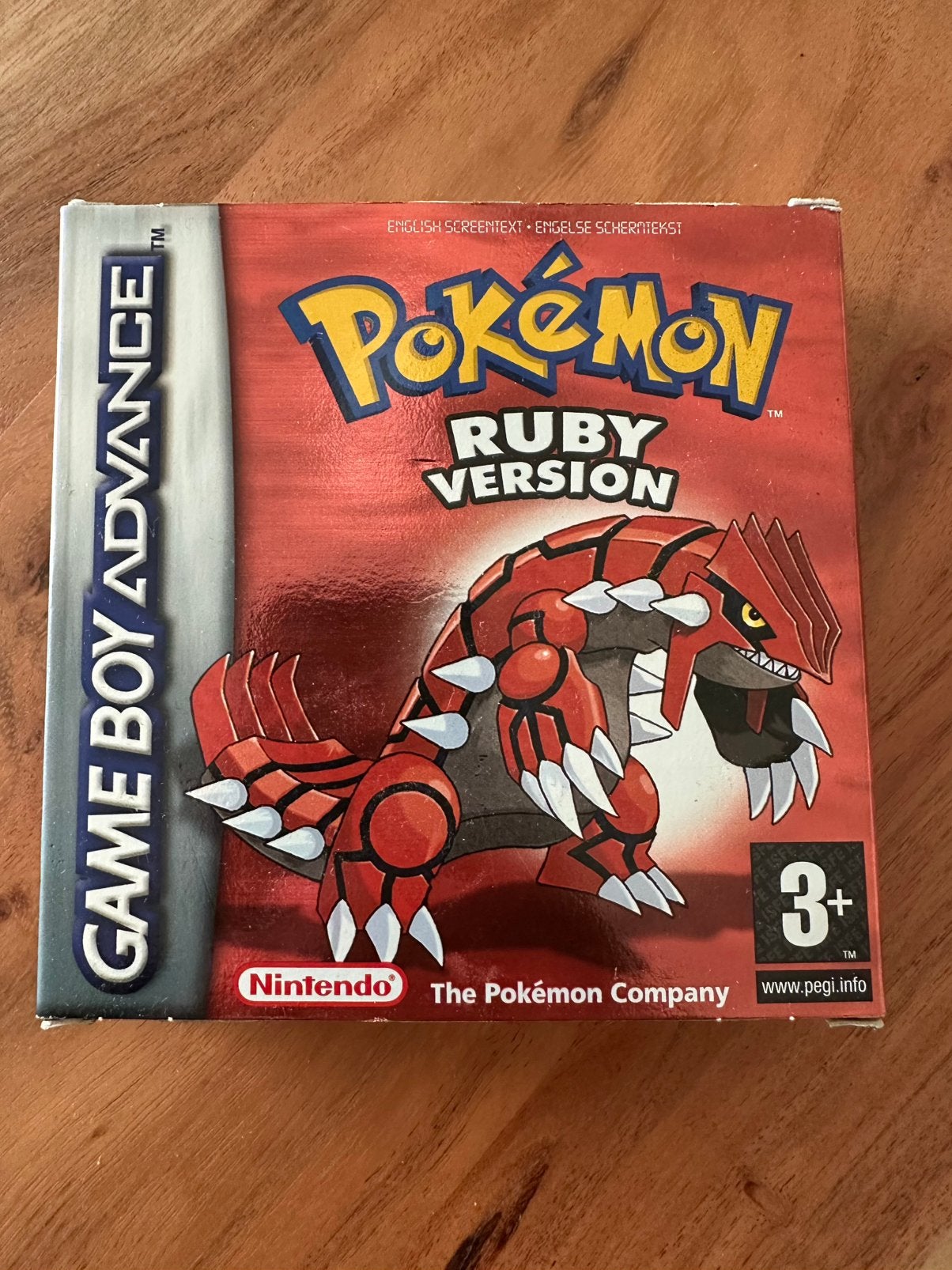 Pokemon Ruby - inclusief doos, Avontuur en Actie, 1 speler, Ophalen of Verzenden, Zo goed als nieuw
