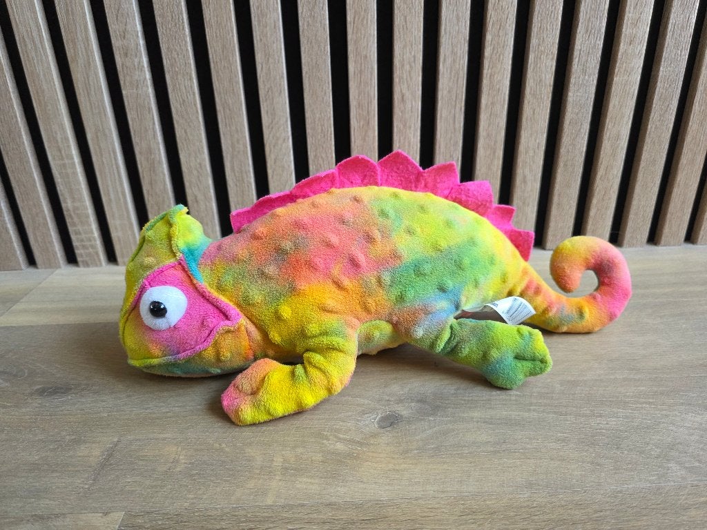 Kamiel de kameleon knuffel (Freek Vonk), Overige typen, Ophalen of Verzenden, Zo goed als nieuw, Middelgroot (20 tot 80 cm)