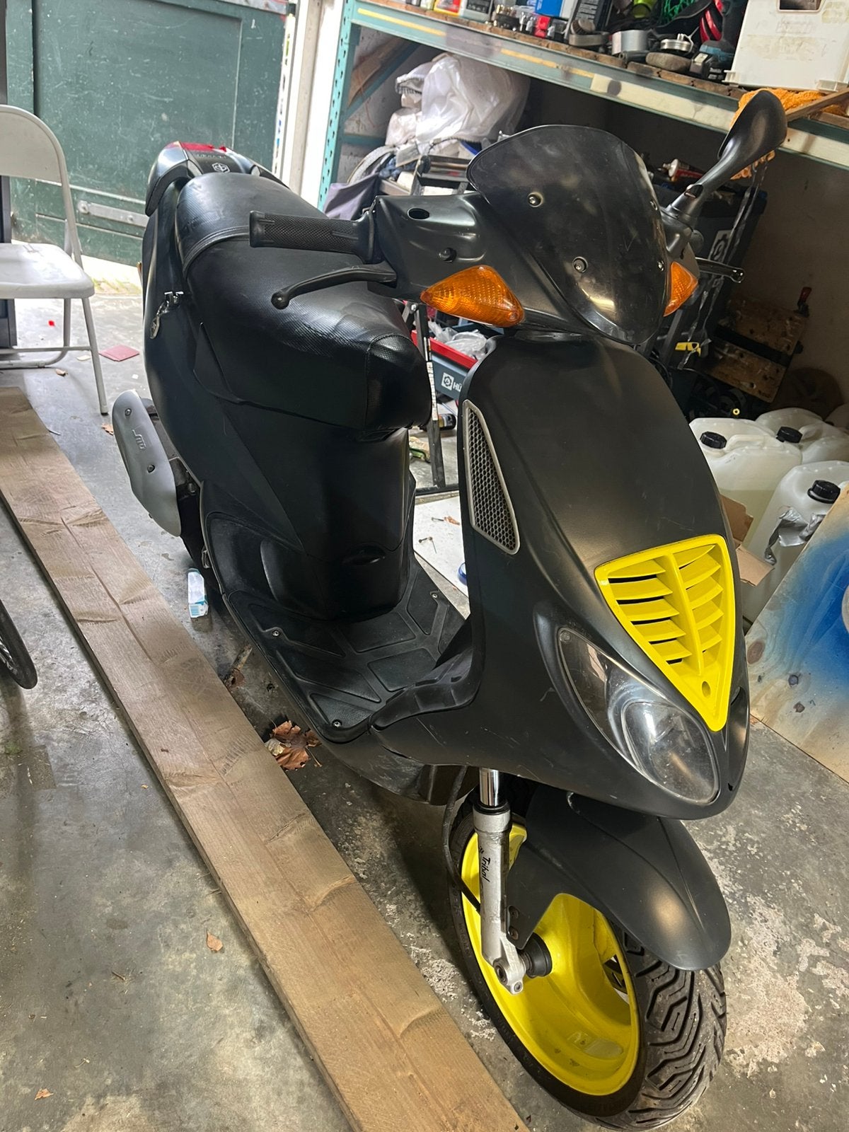 Piaggio nrg 50cc luchtgekoeld, Ophalen, Zo goed als nieuw, Tweetakt, NRG