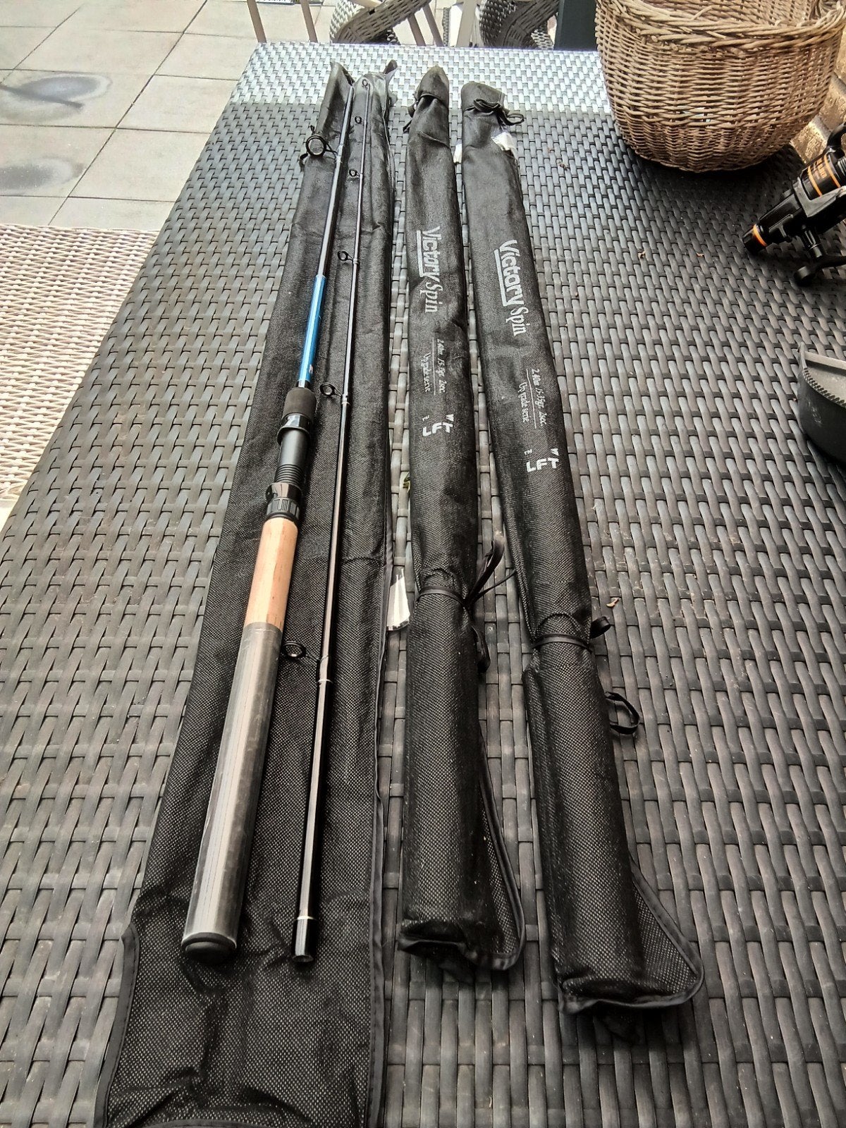 nieuw spinhengel s 240 cm 10/30 gr, Watersport en Boten, Ophalen, Nieuw, Werphengel