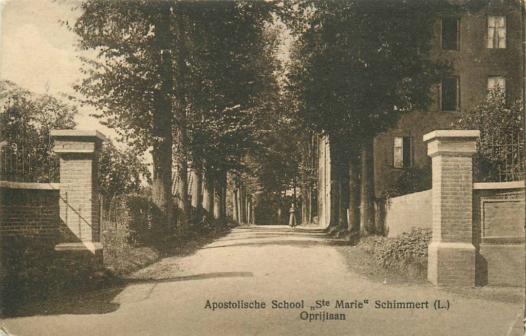 388-312-043 Schimmert Apostolische School, Verzamelen, Ansichtkaarten | Nederland, Verzenden, Voor 1920, Limburg