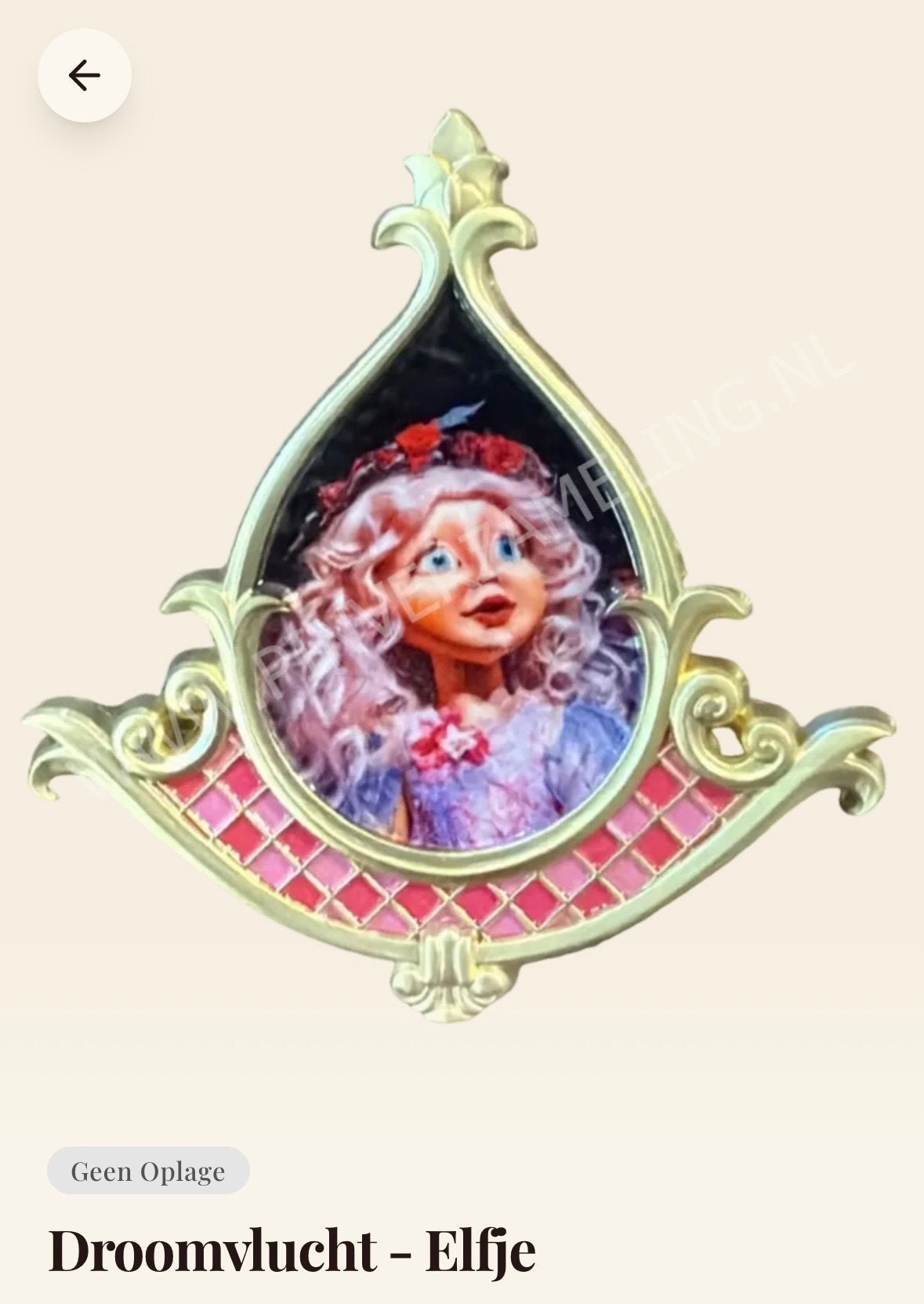 Ik ZOEK: Efteling Droomvlucht pins, Ophalen, Nieuw, Button of Speldje