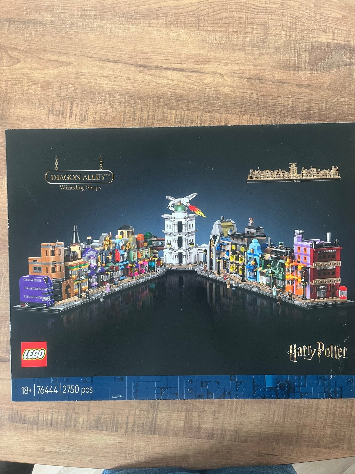 LEGO Harry Potter Diagon Alley 76444 Complete Set, Verzenden, Lego, Harry Potter, Zo goed als nieuw