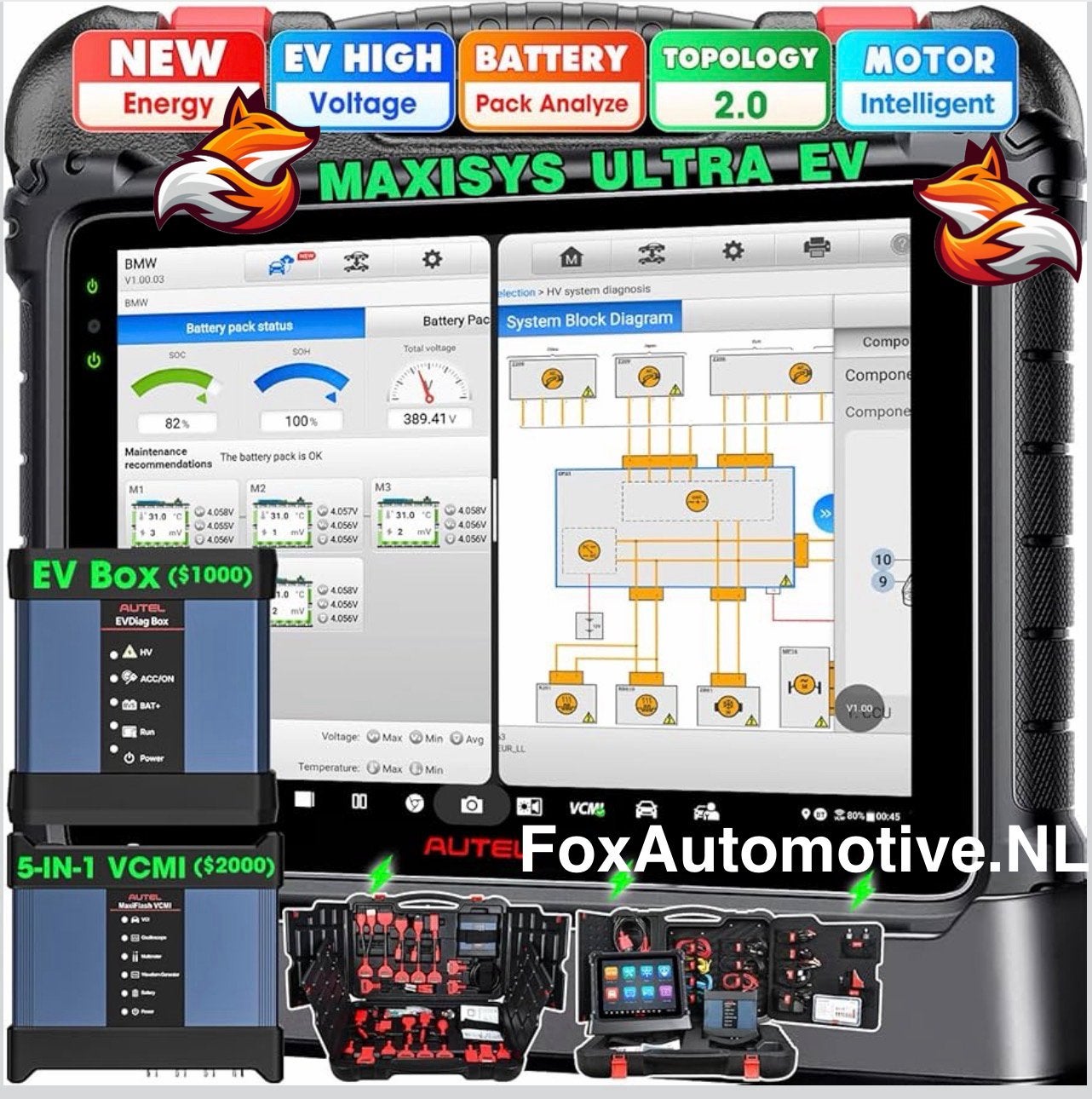 Autel MaxiSys Ultra & Ultra EV nieuw, Ophalen of Verzenden