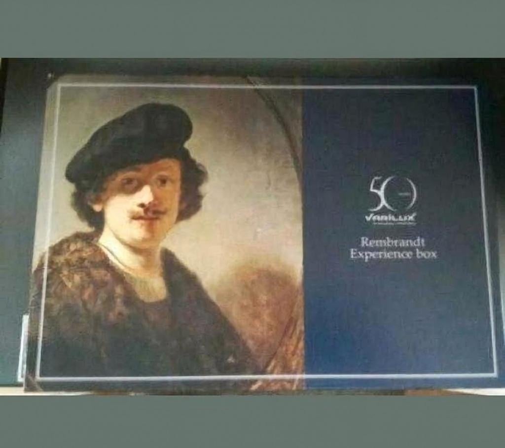 REMBRANDT EXPERIENCE BOX boek + DVD in luxe doos. nieuwstaat, Ophalen of Verzenden, Zo goed als nieuw