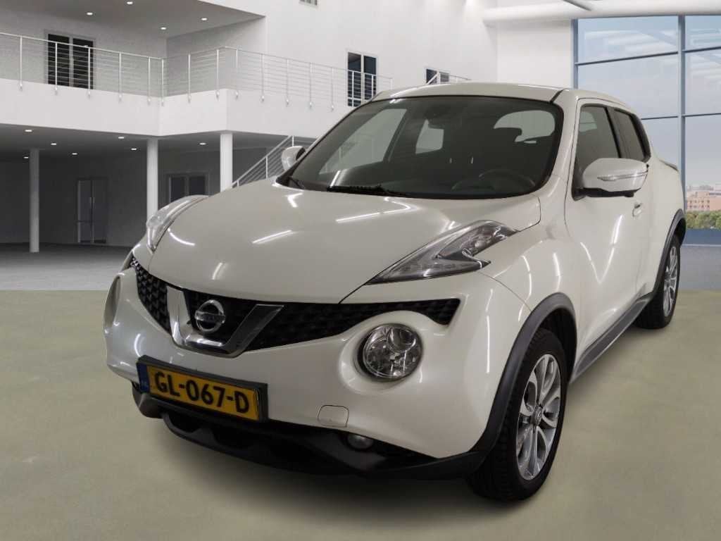 Nissan Juke 1.2 DIG-T S/S Connect Edition* GL-067-D, Auto's, Voorwielaandrijving, 116 pk, Wit, Origineel Nederlands
