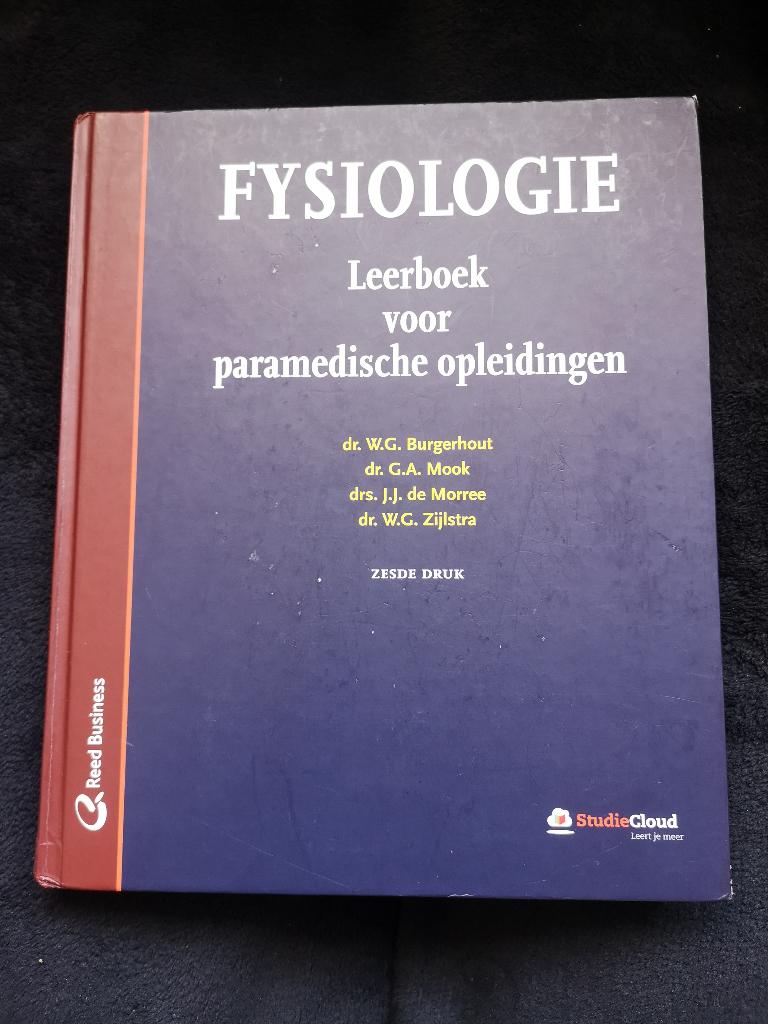 Burgerhout e.a., Fysiologie, Ophalen of Verzenden, Beta, Gelezen, HBO