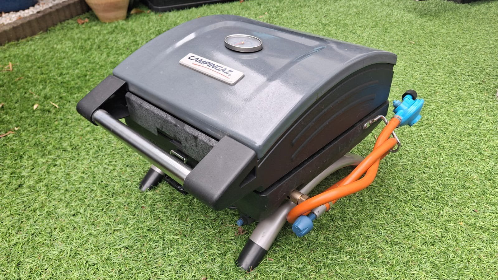Campingaz Compact Grill / BBQ LXR, Tuin en Terras, Gasbarbecues, Ophalen, Zo goed als nieuw