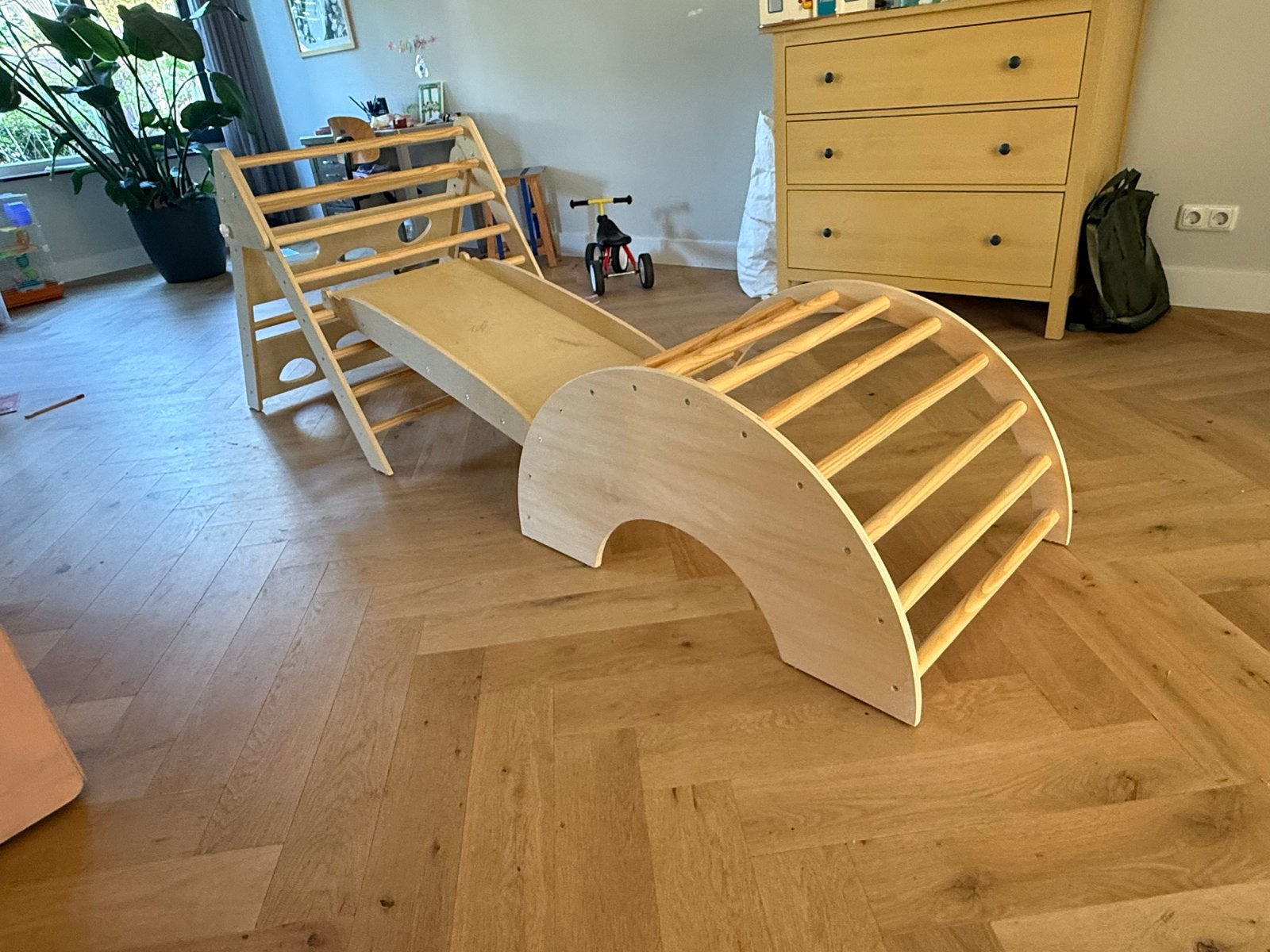 Montessori klimset Dastium Kids - compleet en veelzijdig, Ophalen, Gebruikt, Glijbaan