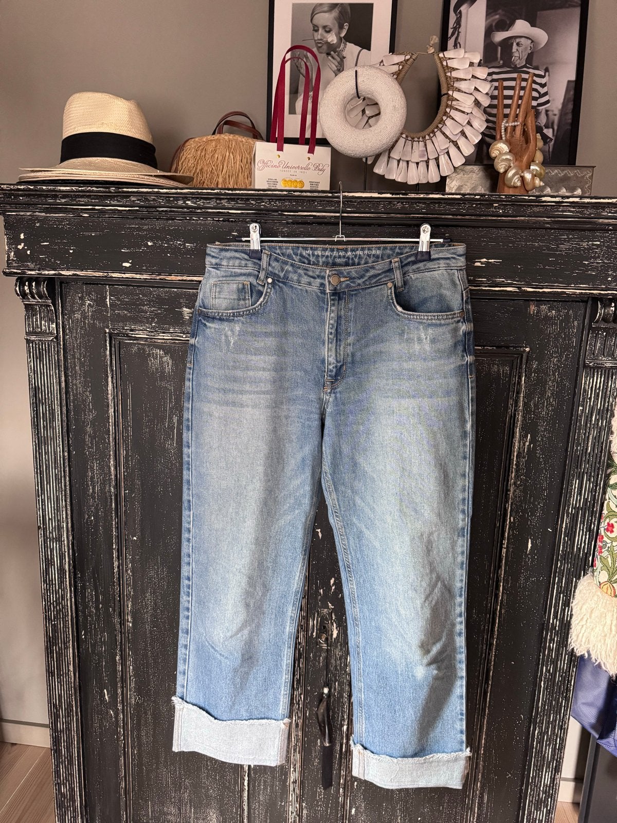 My Essential Wardrobe jeans, maat W30-W32, Ophalen of Verzenden, Zo goed als nieuw, Blauw, W30 - W32 (confectie 38/40)