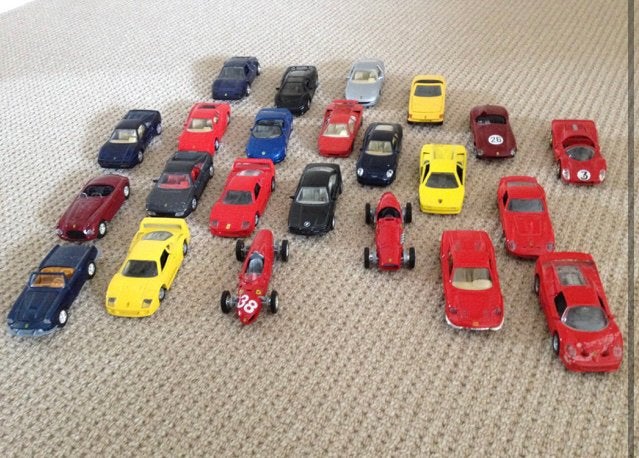 miniatuur Ferrari auto’s, Ophalen of Verzenden, Zo goed als nieuw, Auto