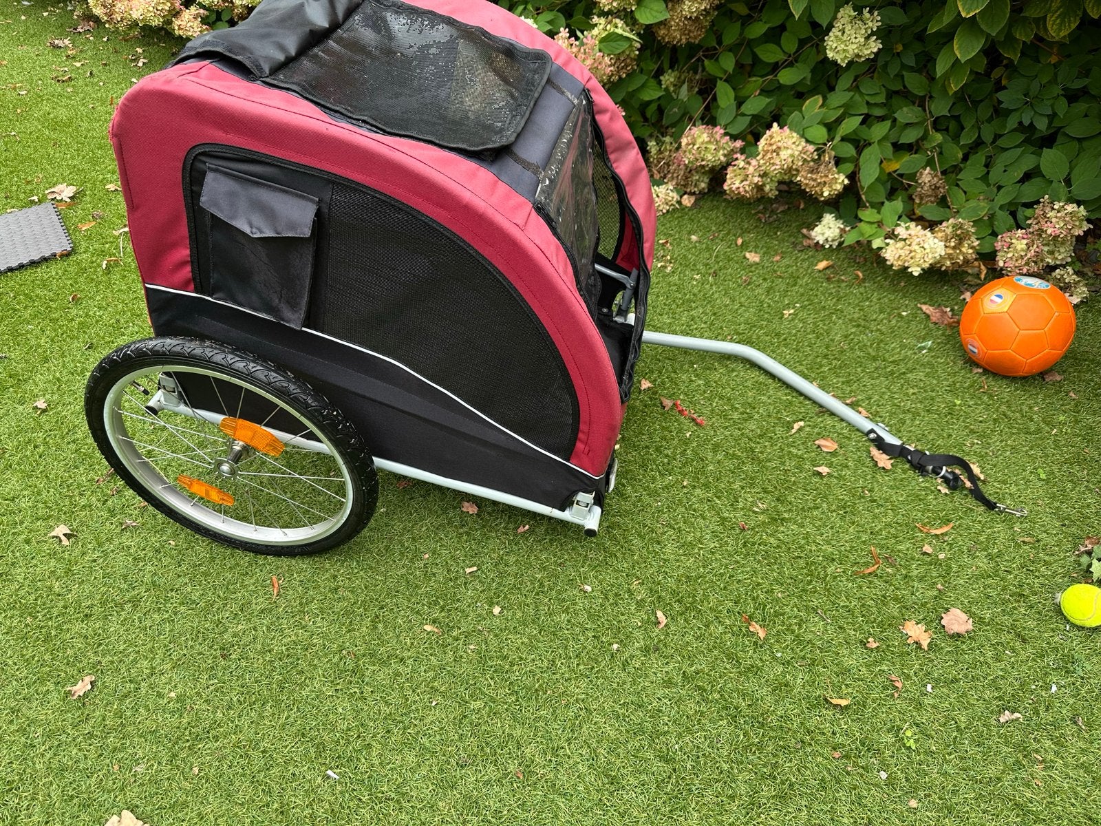 Trixie fietskar voor de hond, Ophalen of Verzenden, Gebruikt, Hondenkar, 20 tot 40 kg