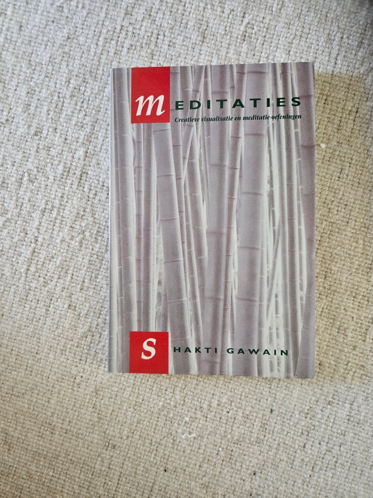 meditaties - Hakti Gawain - meditatie boek, Ophalen of Verzenden, Zo goed als nieuw, Meditatie of Yoga, Instructieboek