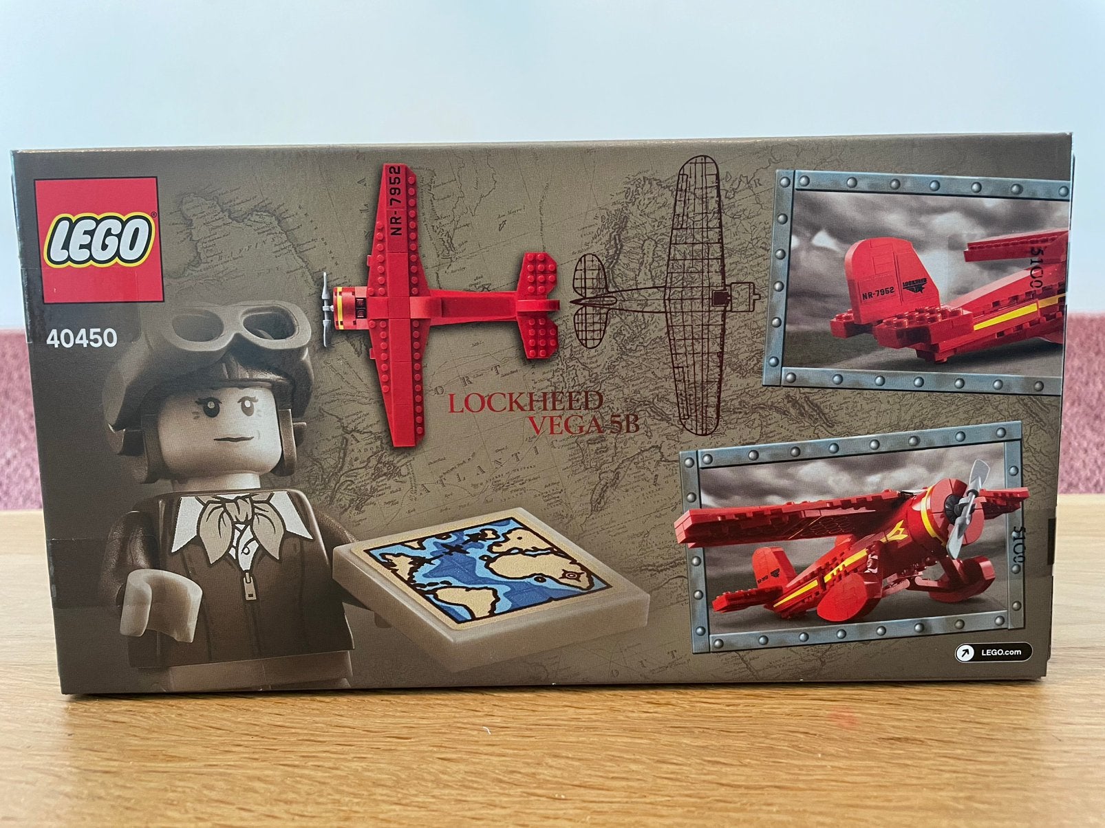 Lego Ideas 40450 GWP Amelia Earheart Tribute, Overige thema's, Lego, Nieuw, Ophalen of Verzenden