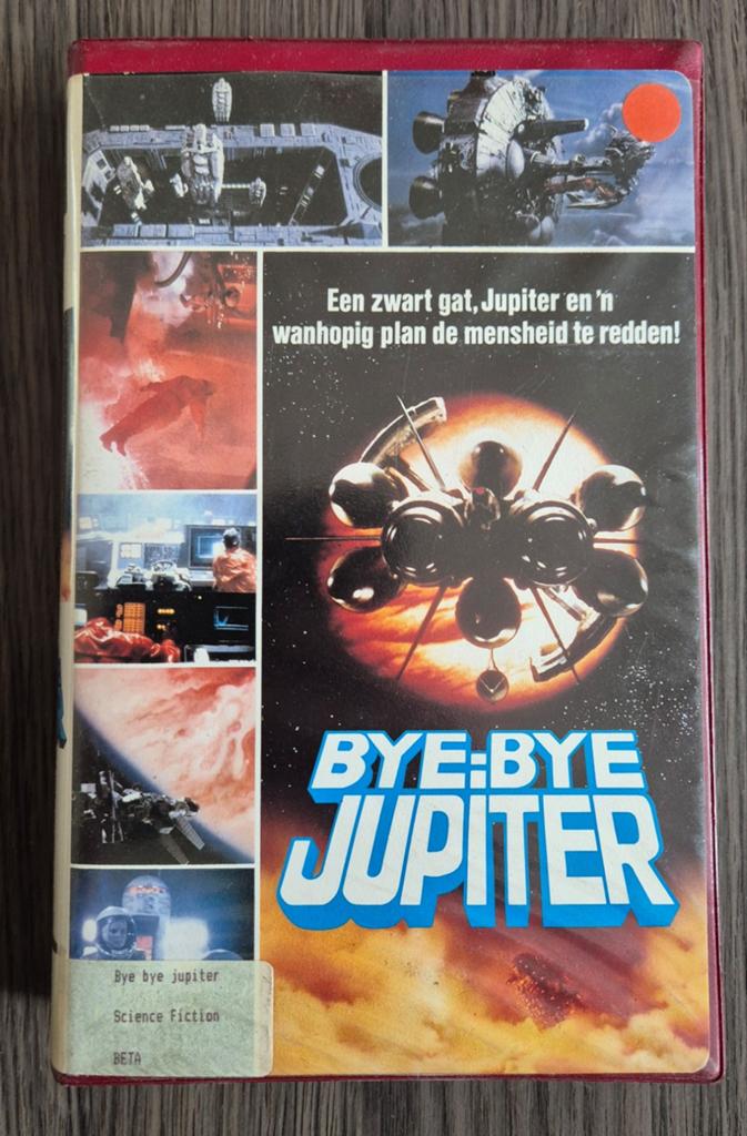 Betamax Bye-Bye Jupiter (Ex-Rental), Vanaf 16 jaar, Ophalen of Verzenden, Gebruikt, Horror