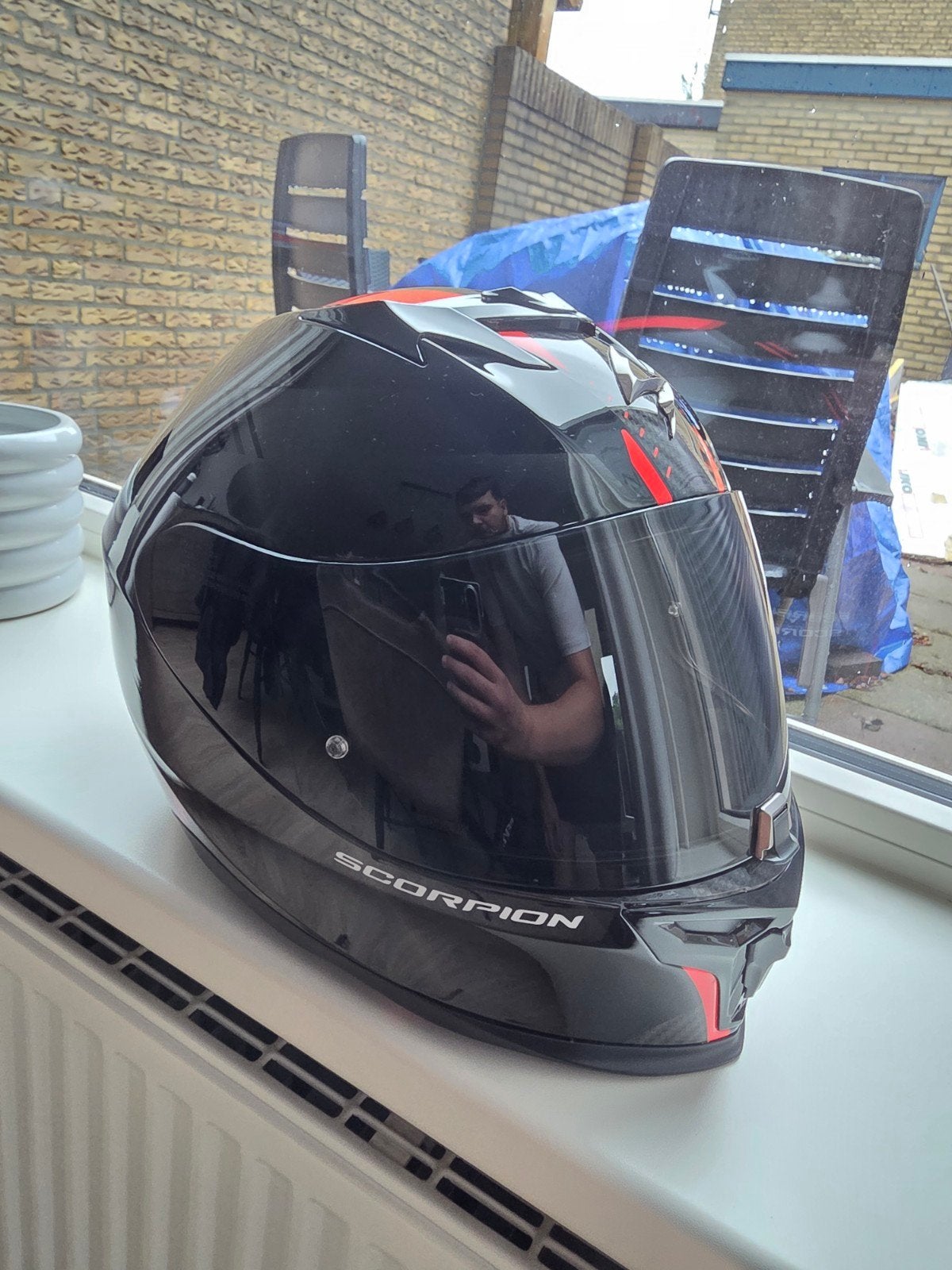 Scorpion EXO-520 helm M in nieuwstaat (eventueel met Cardo), M, Dames, Integraalhelm, Tweedehands