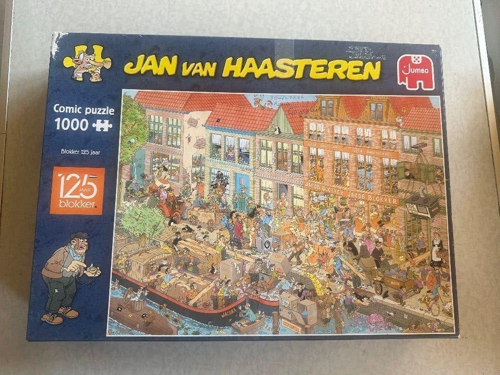Puzzel 1000 stukjes, Ophalen, 500 t/m 1500 stukjes, Zo goed als nieuw