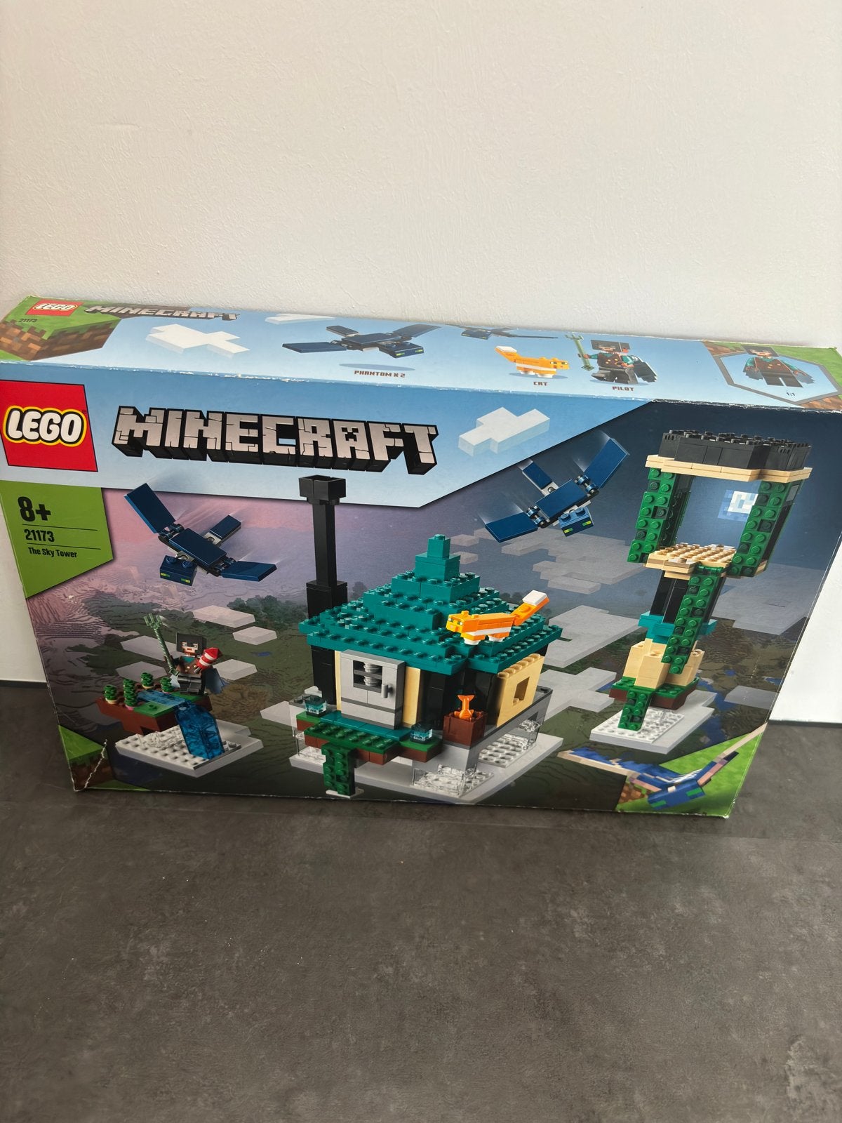 LEGO Minecraft 21173 De Sky Tower, Ophalen of Verzenden, Zo goed als nieuw, Overige merken