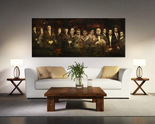 The Gangsters Line-Up, Ophalen, 50 tot 75 cm, Nieuw, 125 cm of meer