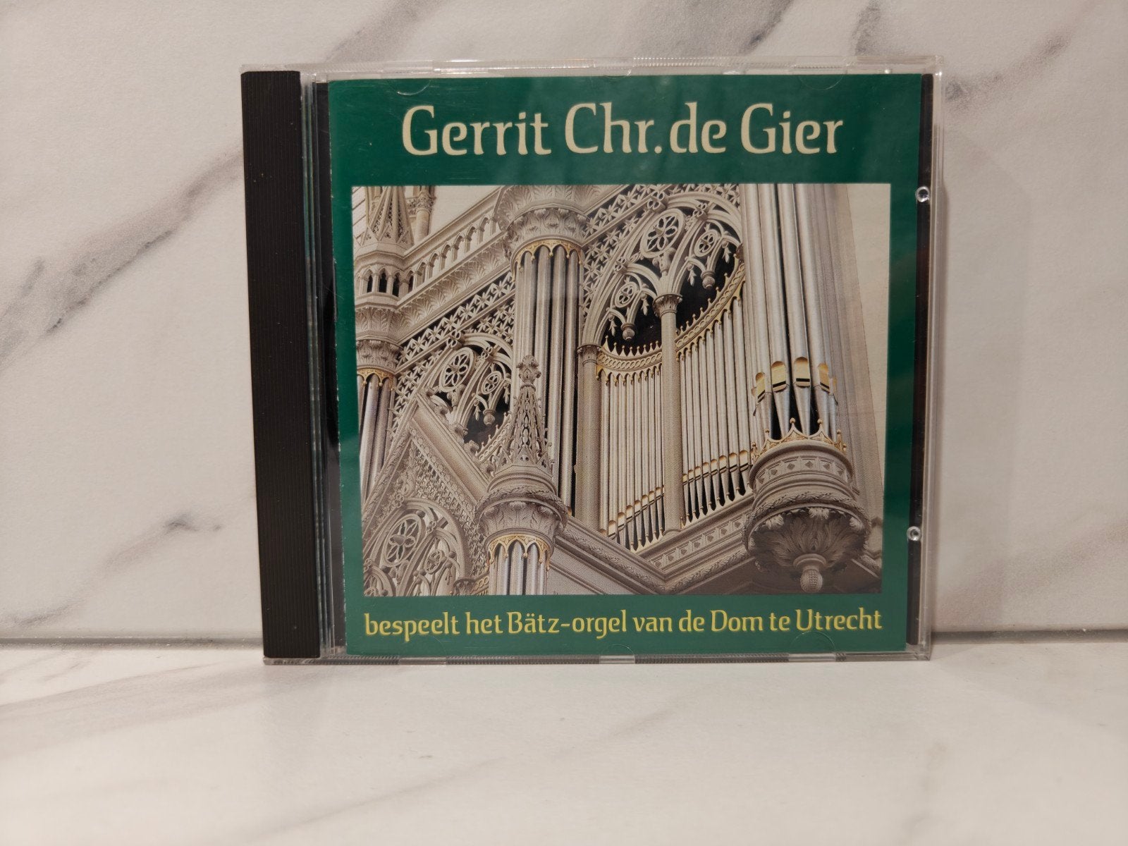 orgelcd Gerrit Chr de Gier bespeelt orgel van de Dom in Utre, Ophalen of Verzenden, Gebruikt, Klassieke kerkmuziek, Orgel
