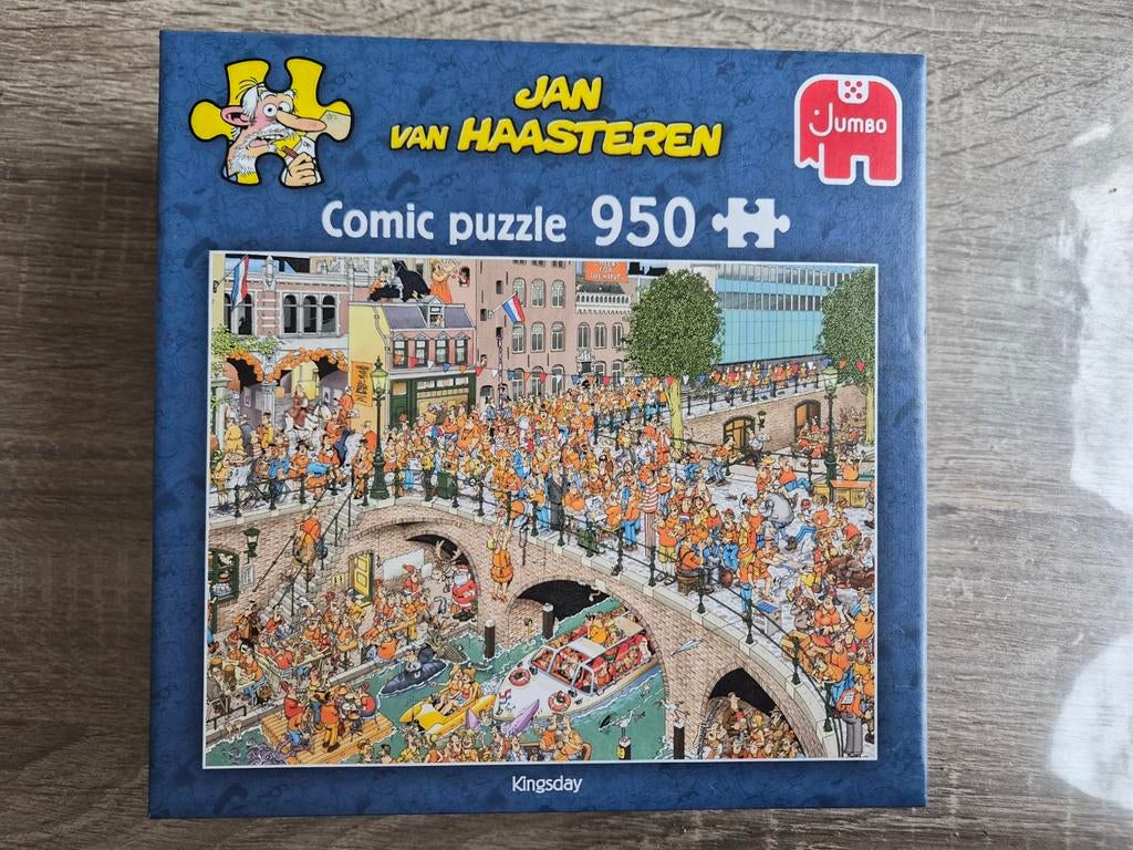 Jan van Haasteren Kingsday 950, Ophalen, 500 t/m 1500 stukjes, Zo goed als nieuw