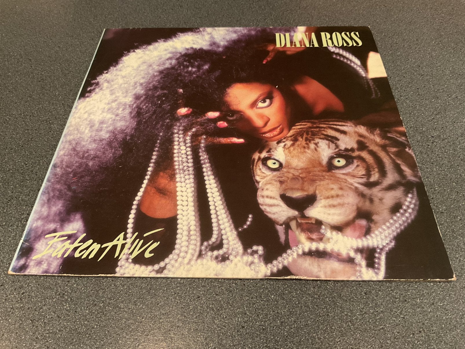 Diana Ross - Eaten alive Vinyl LP, Ophalen of Verzenden, Gebruikt, 12 inch