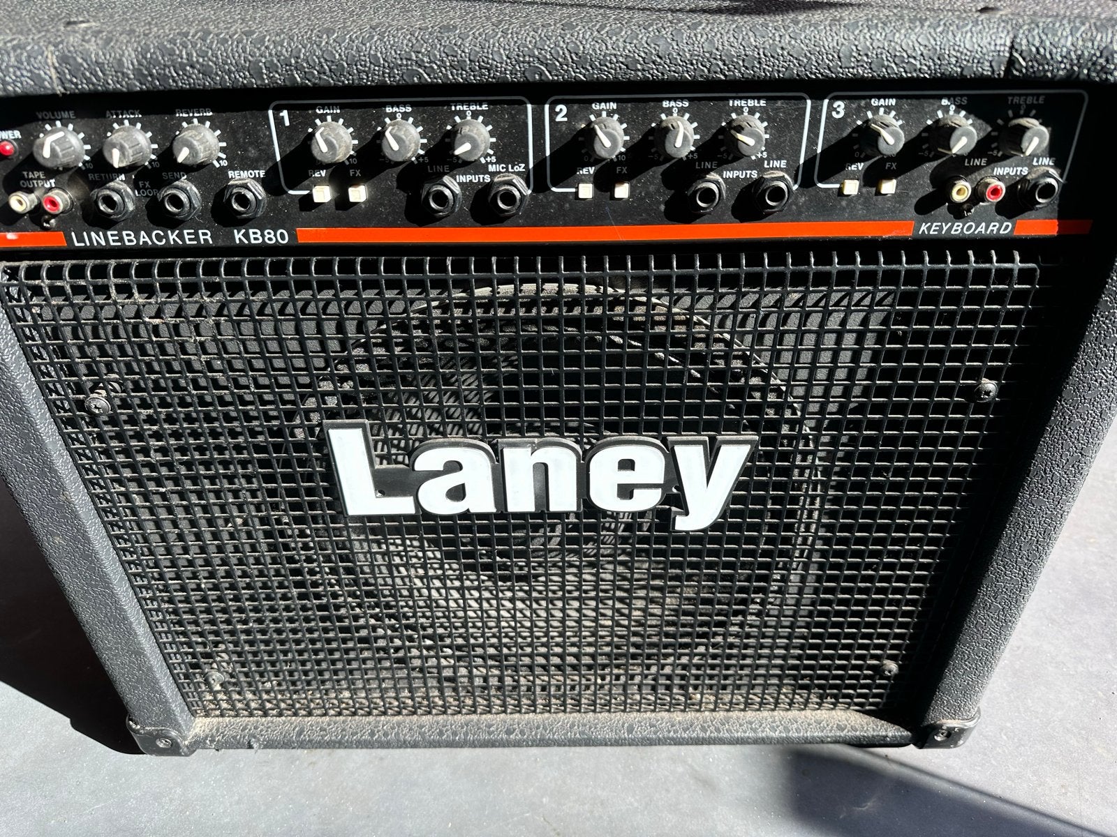 Laney Linebacker KB80 Keyboardversterker, Ophalen, Gebruikt, Minder dan 500 watt, Keyboardversterker