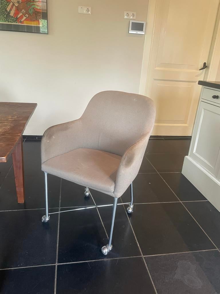 6 Monti Vitri eetkamer stoelen, Gebruikt, Overige kleuren, Modern landelijk, Ophalen of Verzenden