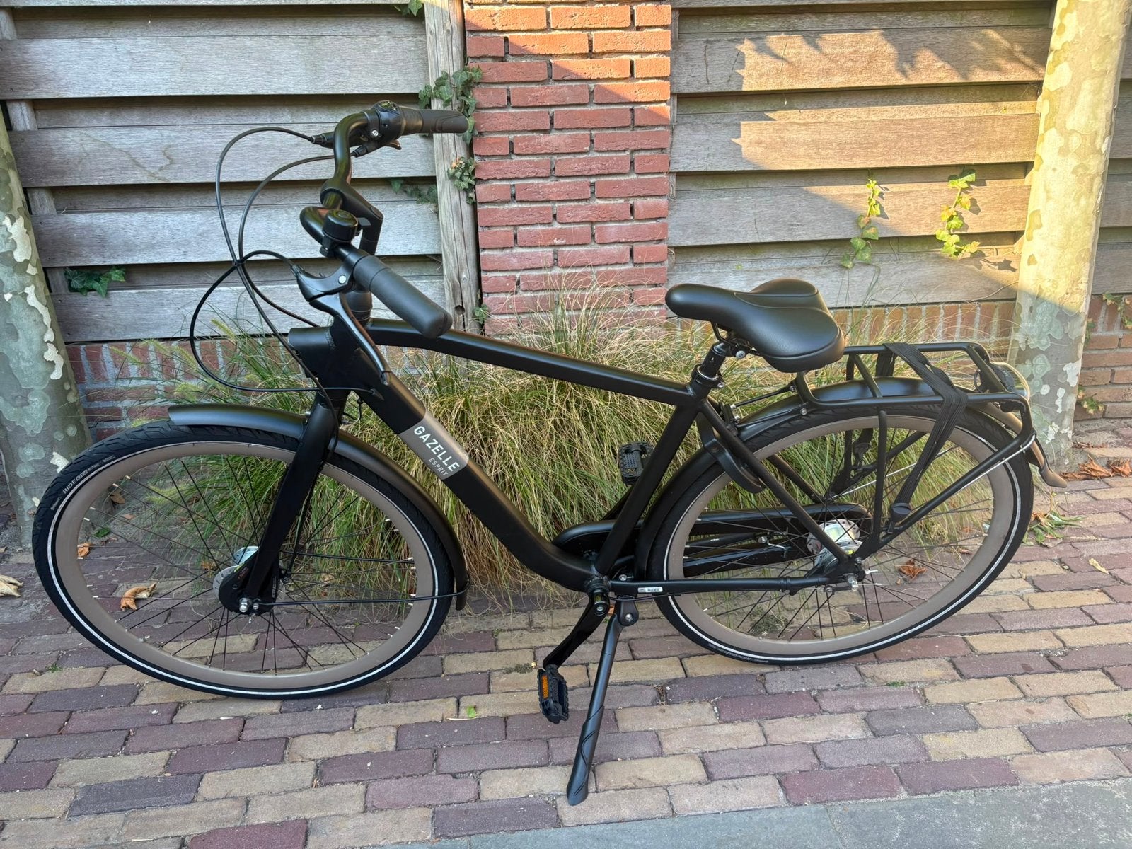 Gazelle Esprit Herenfiets – Zwart – 7 versnellingen, Fietsen en Brommers, Velgrem, Versnellingen, Zo goed als nieuw, Ophalen