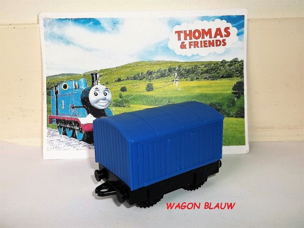 Trackmaster Thomas de Trein, Wagon Blauw, Ophalen of Verzenden, Zo goed als nieuw