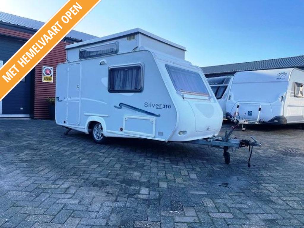 Trigano Silver Edition 310, bj.2010, lichtgewicht, voortent, Caravans en Kamperen, Caravans, Overige typen, Trigano, Kachel, Tot en met 2