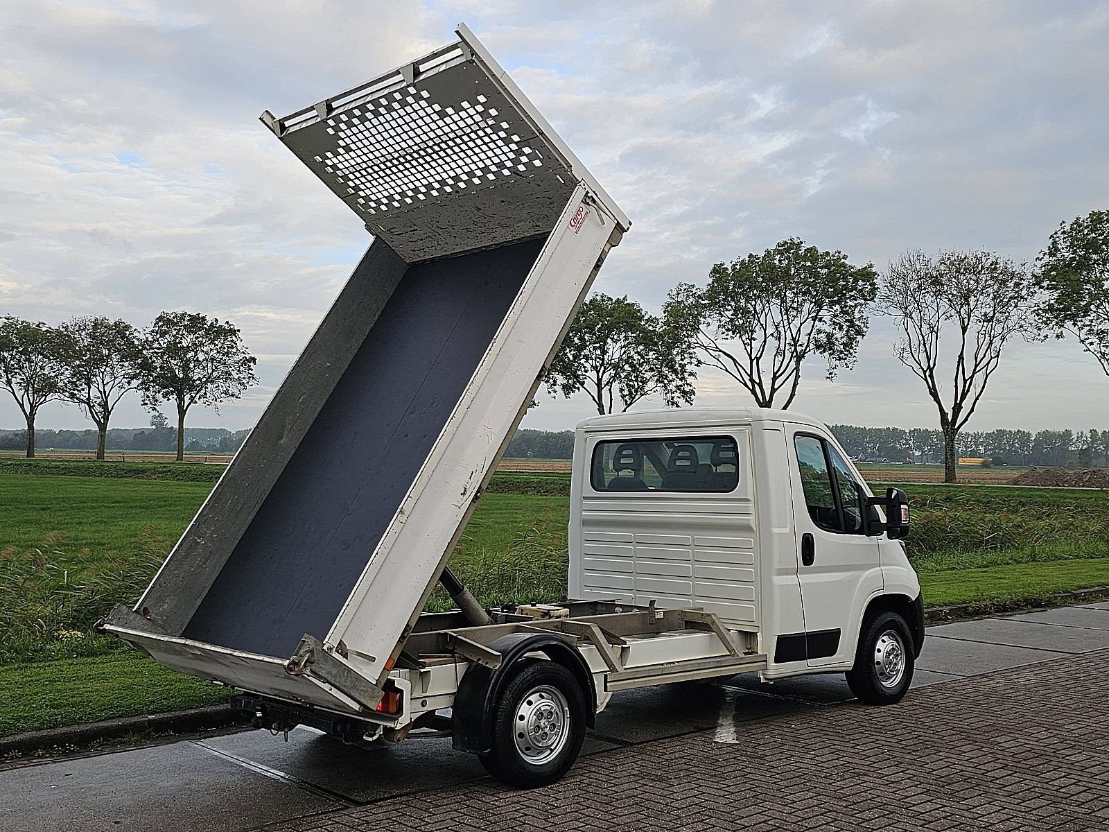 PEUGEOT BOXER 2.0 kipper airco euro6!, Gebruikt, Euro 6, 2492 kg, Wit