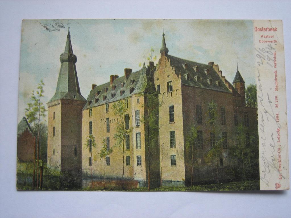 OOSTERBEEK 1904 Kasteel Doorwerth, Verzenden, Voor 1920, Gelopen, Gelderland