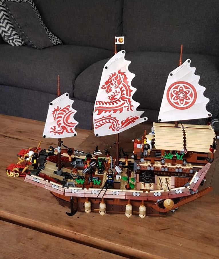 Lego Ninjago Destiny Bounty 70618, Ophalen of Verzenden, Zo goed als nieuw