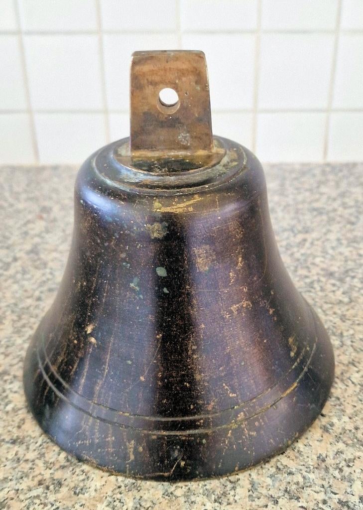 Antieke zware bel, Antiek en Kunst, Ophalen of Verzenden, Koper