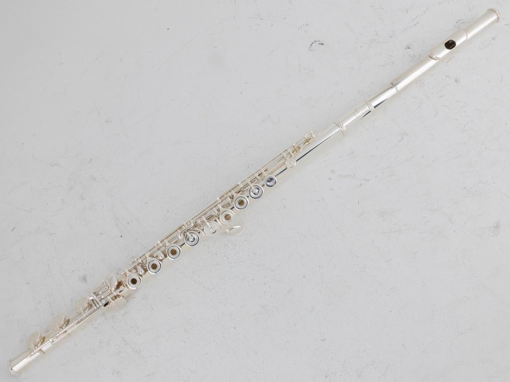 Gebruikte Dwarsfluit Pearl 695RBE-1R, zilveren kopstuk,, Gebruikt, -, Pearl, -